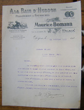 Vieille facture maurice d'occasion  Vesoul