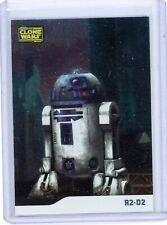 R2-D2 2008 TOPPS STAR WARS CLONE WARS #16 LÁMINA TARJETA PARALELA 162/205 segunda mano  Embacar hacia Argentina