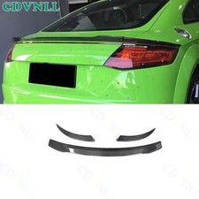 Para Audi TT TTS TT RS 16-23 porta-malas traseiro de fibra de carbono seco spoiler asa aba tira comprar usado  Enviando para Brazil