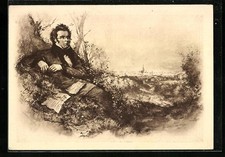 Cartolina artistica del usato  Spedire a Italy