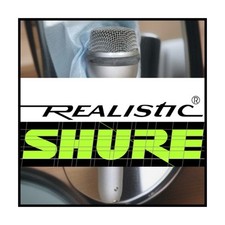 White label shure for sale  LEAMINGTON SPA