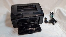 HP LaserJet P1102w USB/Bezprzewodowa mono drukarka laserowa A4 z kablami na sprzedaż  Wysyłka do Poland