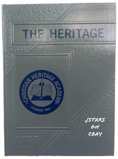 1986 CHRISTIAN HERITAGE ACADEMY SCHOOL YEARBOOK, THE HERITAGE, ROCKY MOUNT, VA comprar usado  Enviando para Brazil