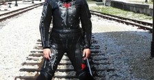 Tuta moto donna usato  Roma