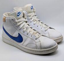 Tênis retrô Nike Court Royale 2 Mid Top branco azul CQ9179-102 masculino tamanho 9, usado comprar usado  Enviando para Brazil