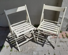 Sedie giardino bianche usato  Parma