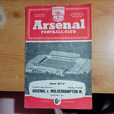 Programmes 1956 1957 for sale Programmes 1956 1957 for sale  NOTTINGHAM