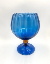 Blue glass brandy for sale  HUDDERSFIELD