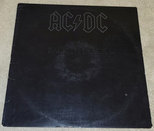 AC/DC BACK IN BLACK ATLANTIC LP SD-16018 EMBOSSED COVER 1980 MASTERDISK RL NM comprar usado  Enviando para Brazil