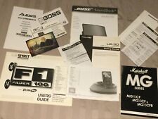 Music equipment owner for sale  CAMBRIDGE