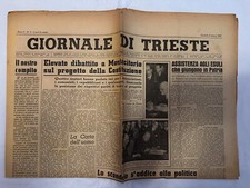 Giornale trieste marzo usato  Italia