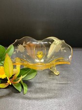 Lancaster glass footed for sale  College Station