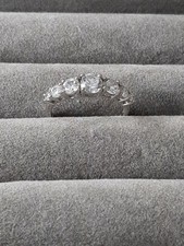Ring diamonique silber gebraucht kaufen  Neuss