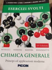 Chimica generale esercizi usato Chimica generale esercizi usato  Novedrate