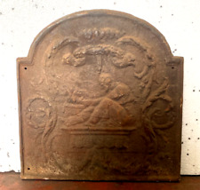 Plaque cheminée fonte d'occasion  Templemars