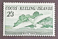 Cocos islands white for sale  SOUTH CROYDON
