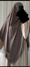 Khimar taupe brown for sale  BIRMINGHAM