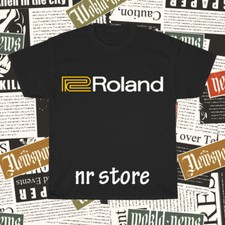 Nova Camiseta Logotipo Teclado Amplificadores Roland Engraçada Tamanho P a 5XL comprar usado  Enviando para Brazil