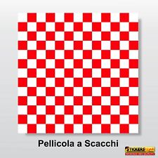 Pellicola adesiva scacchi usato  Pineto