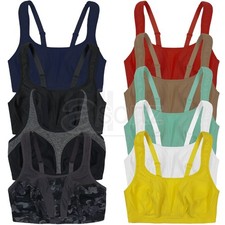Sutiã esportivo feminino ex M S multivias alto impacto sem fio tamanho 32-42 A-H plus size comprar usado  Enviando para Brazil