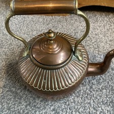 Antique copper kettle for sale  LEICESTER
