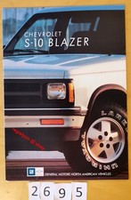 Chevrolet blazer prospectus d'occasion  Meyzieu