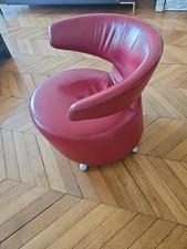 Fauteuil design cuir d'occasion  Paris VIII
