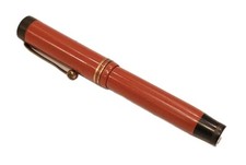 Usado, Caneta-tinteiro vintage Parker DUOFOLD LARANJA tampa e cano 4,5” comprar usado  Enviando para Brazil