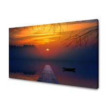 Leinwandbild natur sonnenunter gebraucht kaufen  Großröhrsdorf