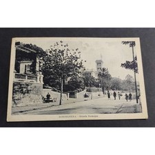 Cartolina bordighera strada usato  Alessandria