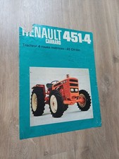 Prospectus tracteur renault d'occasion  Lys-lez-Lannoy