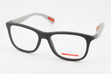 Armações de óculos quadradas masculinas Prada VPS04F TFZ-1O1 cinza escuro 55mm comprar usado  Enviando para Brazil