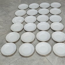 Assiettes porcelaine blanche d'occasion  Gaillefontaine