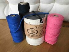 Macrame cords mixed for sale  KEIGHLEY