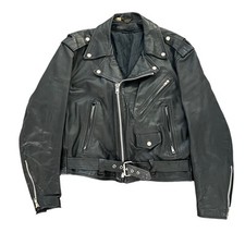 Vtg leather biker for sale  Tracy