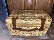 Vintage large wicker for sale  Saint Marys
