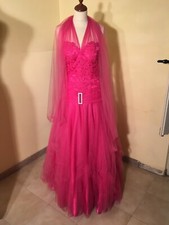 Abito cerimonia fuxia usato  Ficarra
