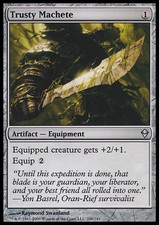 Mtg trusty machete usato  Bari