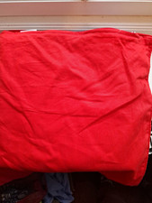 Cushion covers red for sale  CHURCH STRETTON