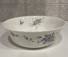 Tigela de porcelana Mikasa Something Blue Bone 8 7/8 polegadas de diâmetro, usado comprar usado  Enviando para Brazil