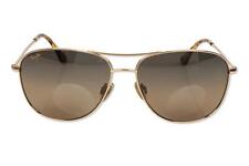 Óculos de sol aviador polarizado Maui Jim unissex Cliff House ouro/HCL bronze 303298, usado comprar usado  Enviando para Brazil