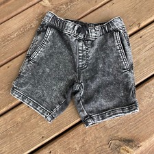 Usado, Bermuda jeans Planet Girls tamanho XS 5 preta lavada bolsos comprar usado  Enviando para Brazil