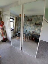 Large mirror sliding for sale  OLDHAM