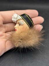 Ancienne broche femme d'occasion Ancienne broche femme d'occasion  Gien