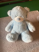 Oso de peluche Bonnie de felpa suave azul dos tonos Aurora Baby 13" con etiquetas  segunda mano  Embacar hacia Mexico
