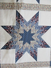 Vtg blue faux for sale  Florence