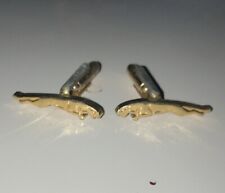 Jaguar pair gold for sale  STOKE-ON-TRENT