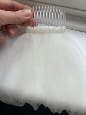 Bridal veil ivory for sale  COULSDON