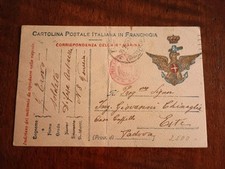 Cartolina militare viaggiata usato  Lucca