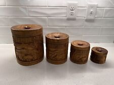 Vintage wooden canister for sale  Millville